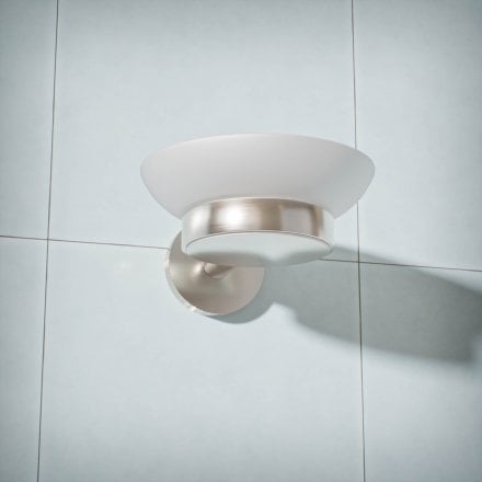 Voss Knurled Wall Mounted Soap Dish Holder