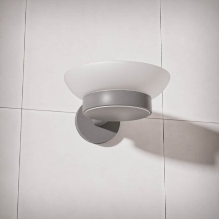 Voss Knurled Wall Mounted Soap Dish Holder