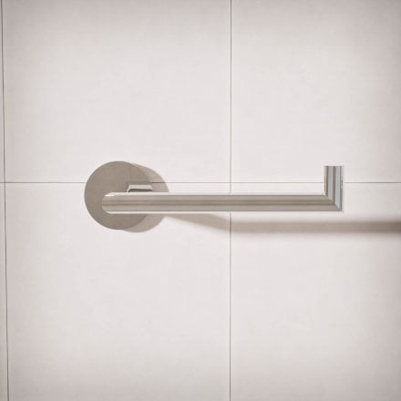 Voss Knurled Wall Mounted Toilet Roll Holder