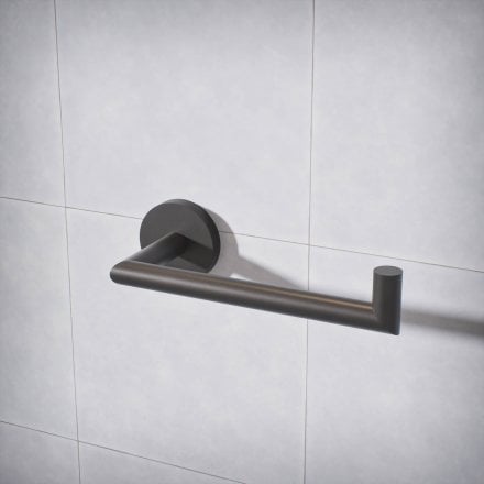 Voss Knurled Wall Mounted Toilet Roll Holder