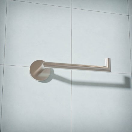 Voss Knurled Wall Mounted Toilet Roll Holder