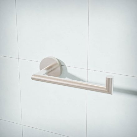 Voss Knurled Wall Mounted Toilet Roll Holder