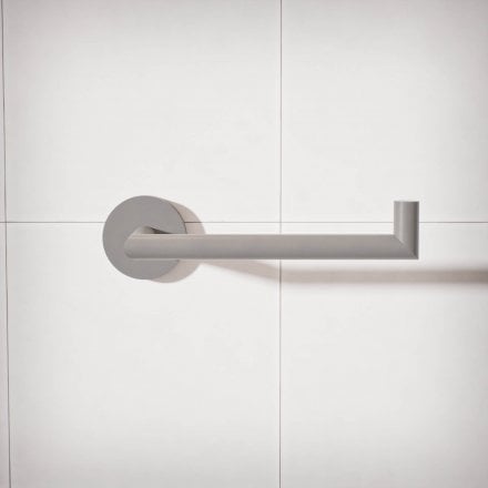 Voss Knurled Wall Mounted Toilet Roll Holder