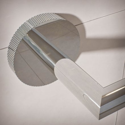 Voss Knurled Wall Mounted Towel Ring