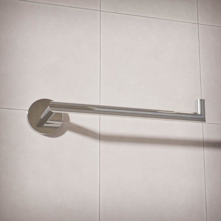 Voss Knurled Wall Mounted Towel Ring