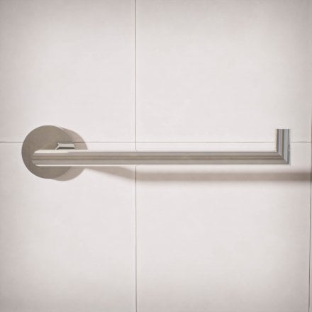 Voss Knurled Wall Mounted Towel Ring
