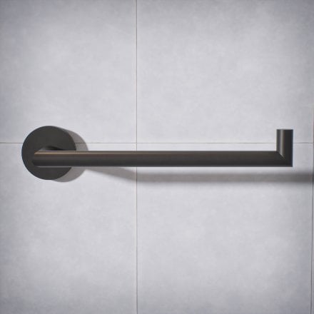 Voss Knurled Wall Mounted Towel Ring
