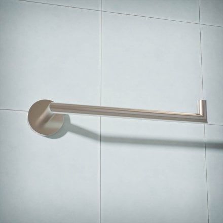 Voss Knurled Wall Mounted Towel Ring