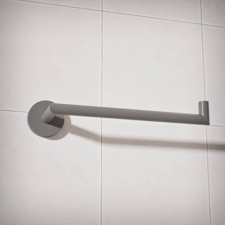 Voss Knurled Wall Mounted Towel Ring