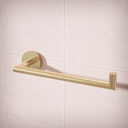 Voss Knurled Wall Mounted Towel Ring