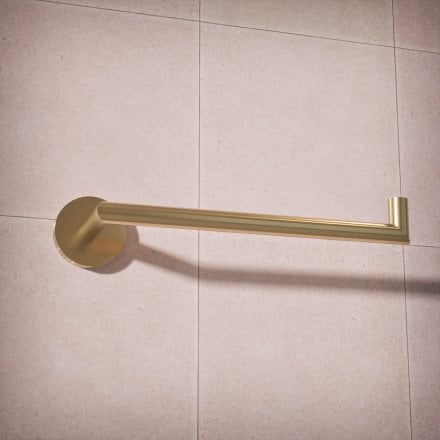 Voss Knurled Wall Mounted Towel Ring