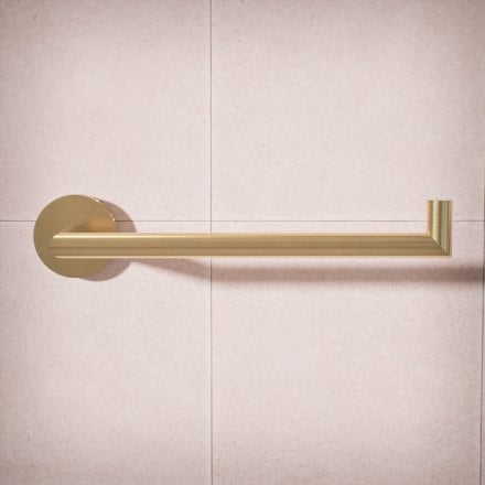 Voss Knurled Wall Mounted Towel Ring