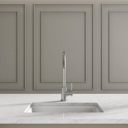 Oslo Single Lever Swan Kitchen Mixer Tap