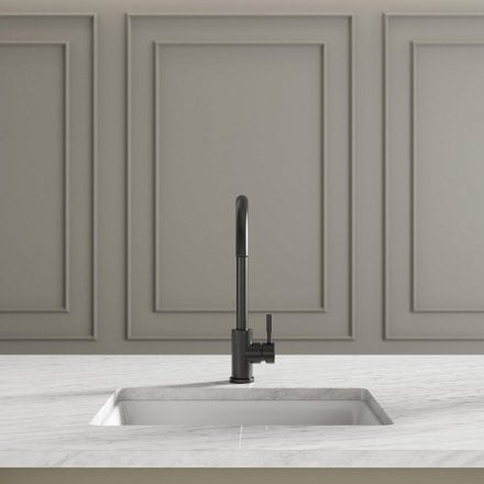 Oslo Single Lever Swan Kitchen Mixer Tap