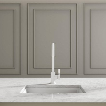 Oslo Single Lever Swan Kitchen Mixer Tap