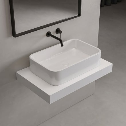 Perth Countertop Stone Basin 600mm
