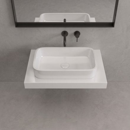 Perth Countertop Stone Basin 600mm