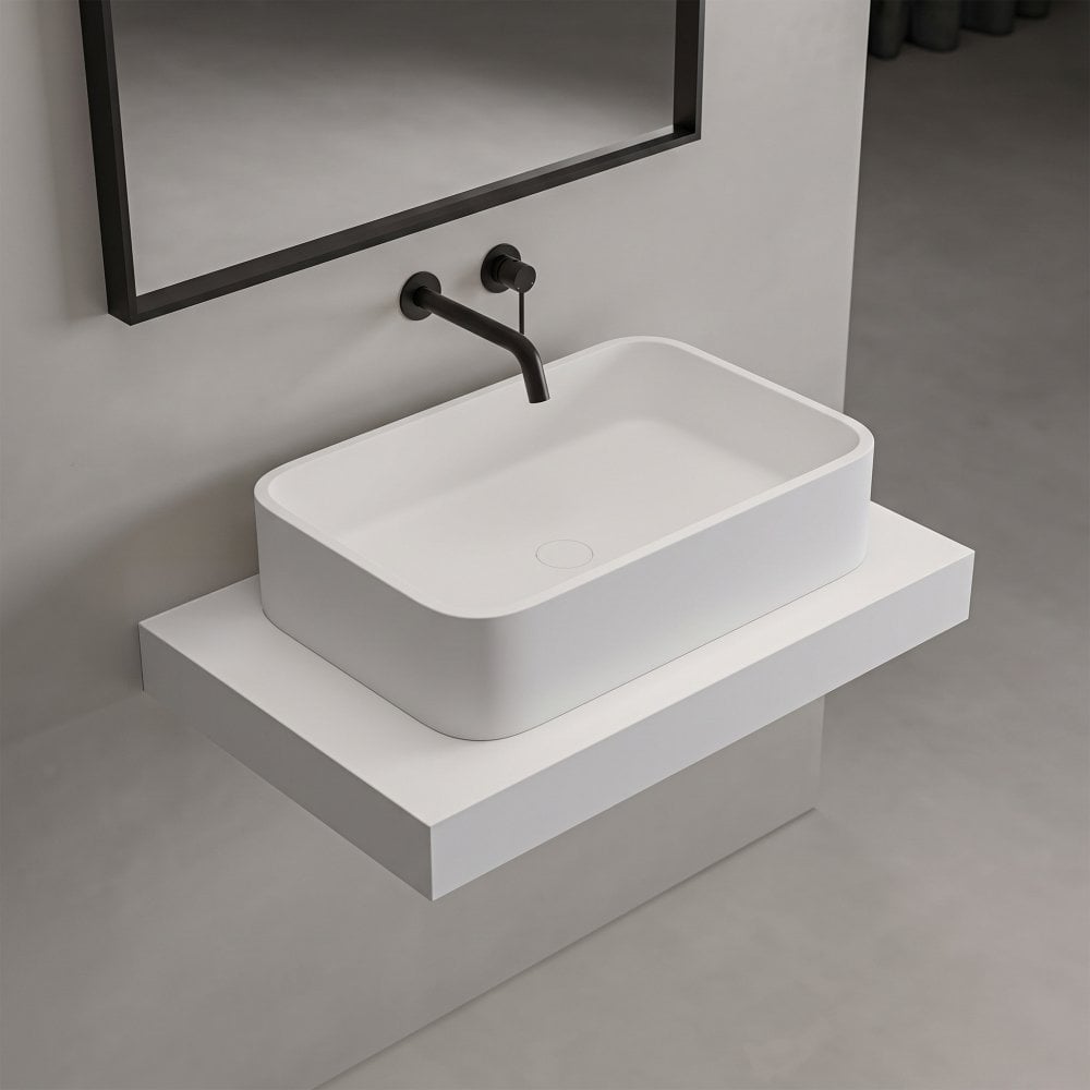 Perth Countertop Stone Basin 600mm