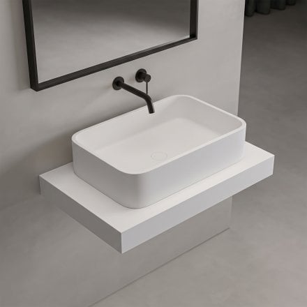 Perth Countertop Stone Basin 600mm