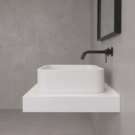 Perth Countertop Stone Basin 600mm