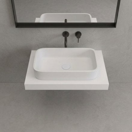 Perth Countertop Stone Basin 600mm