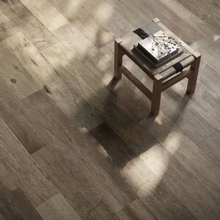 Santander - Rustic Brown Porcelain Tile 1800 x 300mm