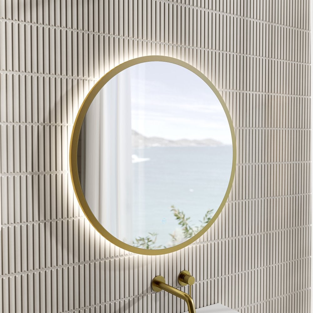 Sardinia Round Mirror & Demister 700mm