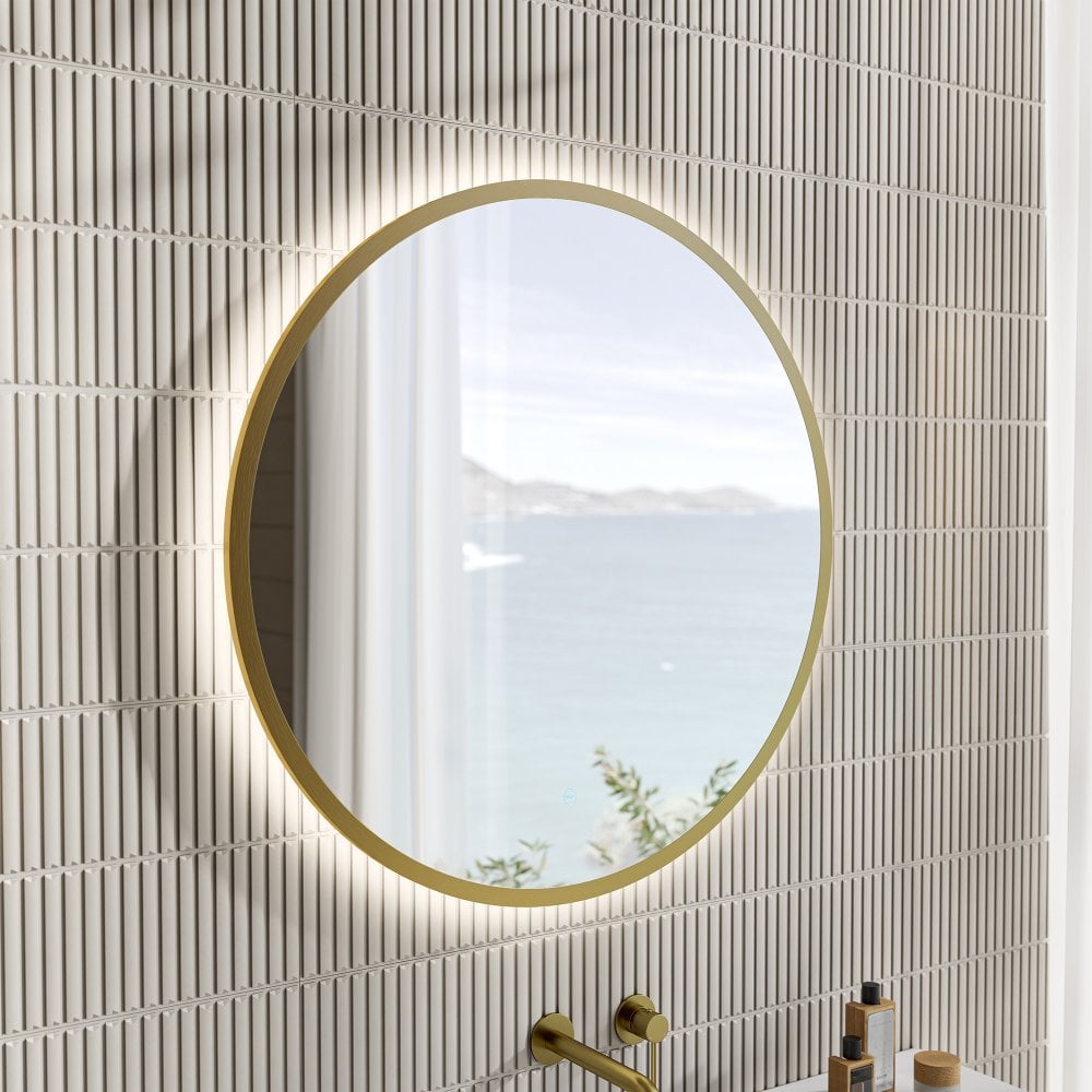 Sardinia Round Mirror & Demister 800mm