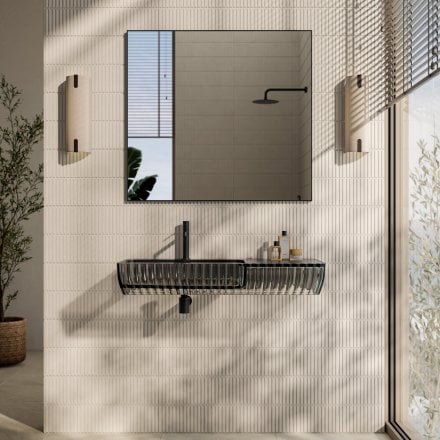 Saturnia 1000mm Polished Resin Basin