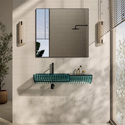 Saturnia 1000mm Polished Resin Basin