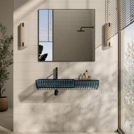 Saturnia 1000mm Polished Resin Basin