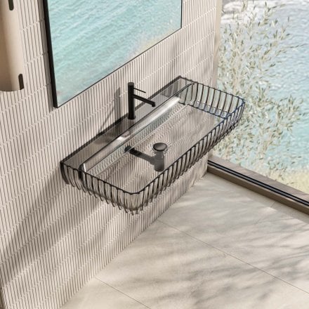 Saturnia 1000mm Polished Resin Basin