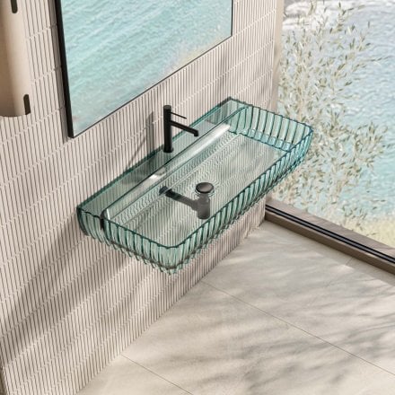 Saturnia 1000mm Polished Resin Basin
