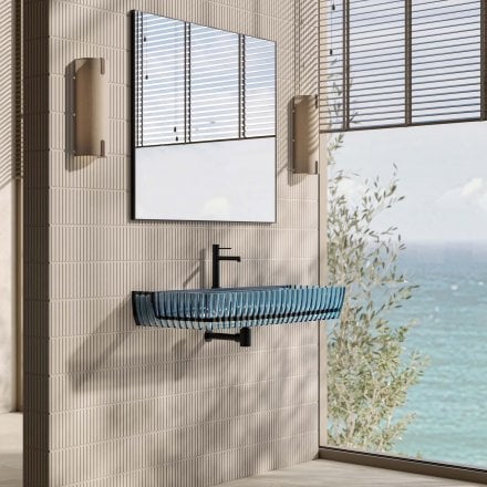 Saturnia 1000mm Polished Resin Basin