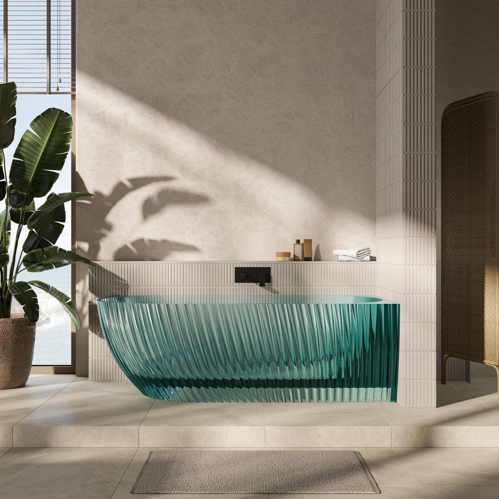 Saturnia 1700mm Polished Resin Bath