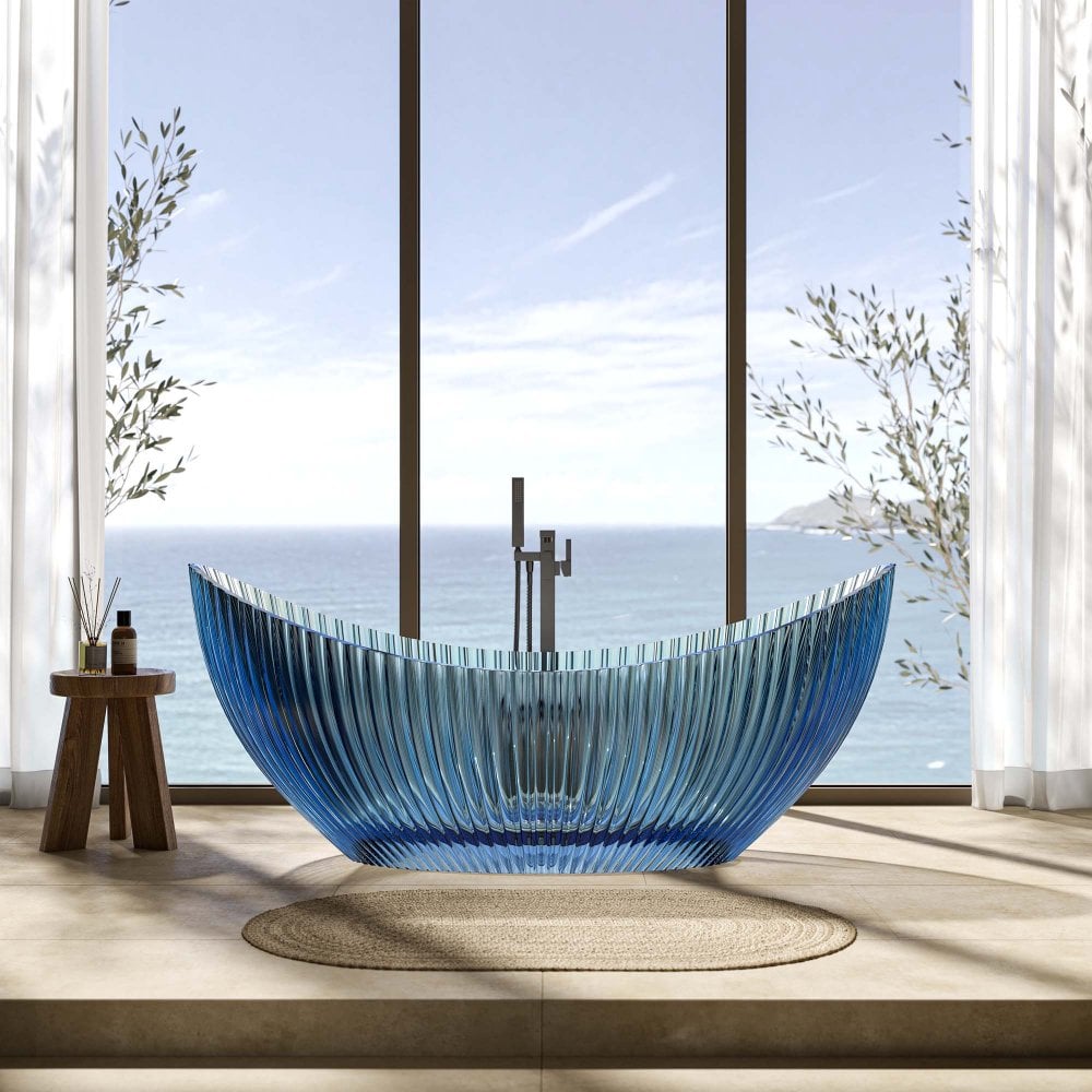 Saturnia 1800mm Polished Resin Bath