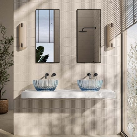 Saturnia 400mm Polished Resin Basin