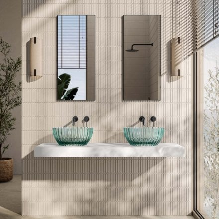 Saturnia 400mm Polished Resin Basin
