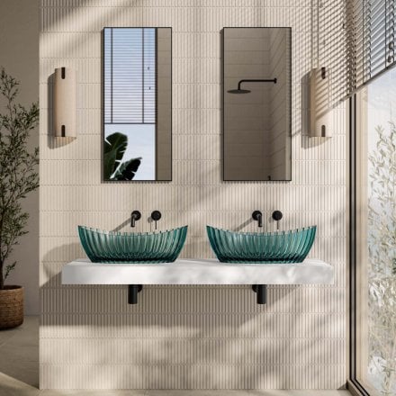 Saturnia 600mm Polished Resin Basin