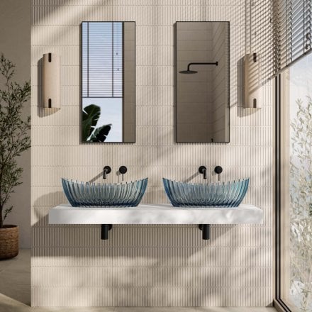 Saturnia 600mm Polished Resin Basin