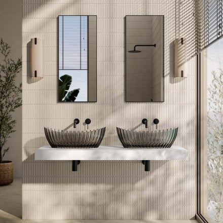 Saturnia 600mm Polished Resin Basin