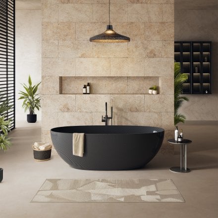 Senna Carbon Fibre Freestanding Bath 1700mm