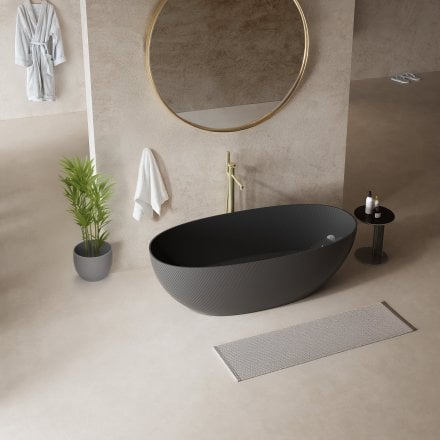 Senna Carbon Fibre Freestanding Bath 1700mm