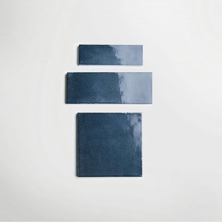 Seville - Blue Porcelain Tile 75 x 200mm