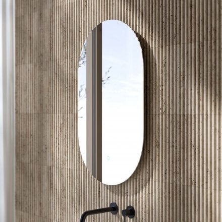 Sicily Backlit Pill Mirror 800mm