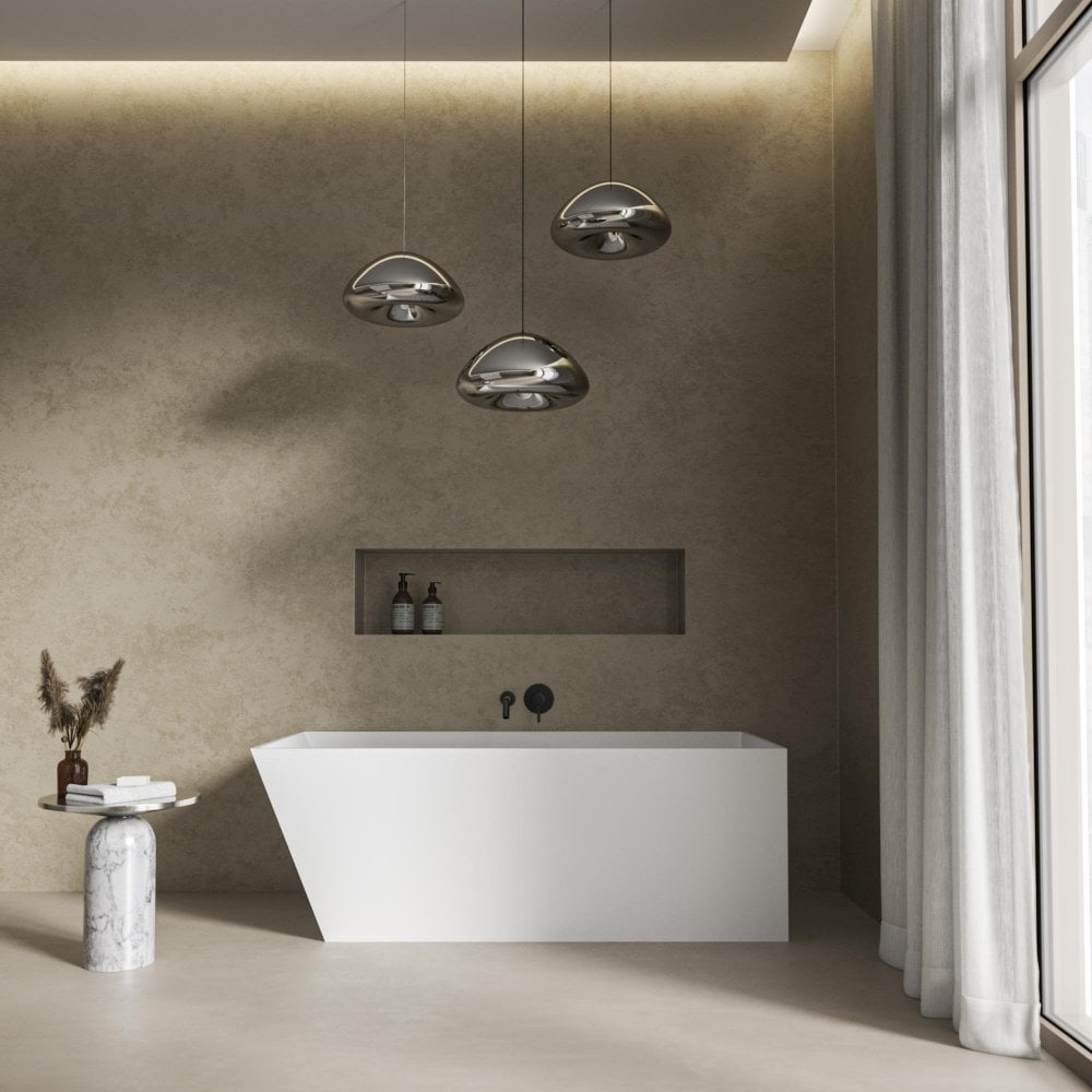 Sorrento Freestanding Stone Bath 1600mm