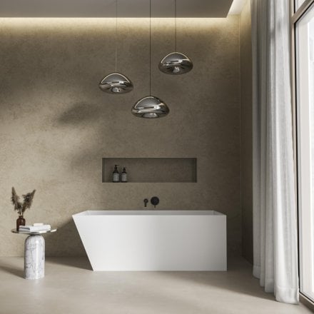 Sorrento Freestanding Stone Bath 1600mm