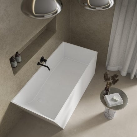 Sorrento Freestanding Stone Bath 1600mm