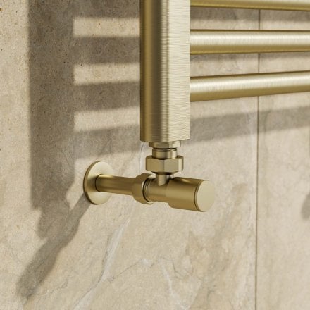 Standard Angled Radiator Valves 15mm x 1/2 inch