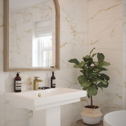 Sterling Matt - Smooth Ceramic Wall Tile 300 x 600mm